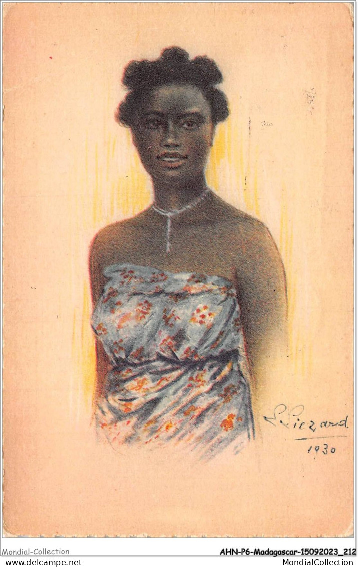 AHNP6-0732 - AFRIQUE - MADAGASCAR - Jeune Fille Bara - Madagaskar