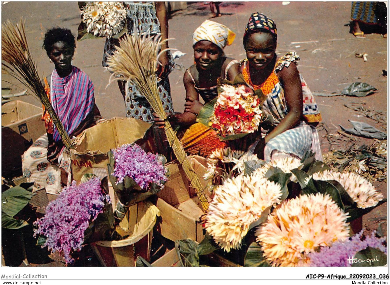 AICP9-AFRIQUE-0982 - AFRIQUE EN COULEURS - Marchandes De Fleurs - Ohne Zuordnung