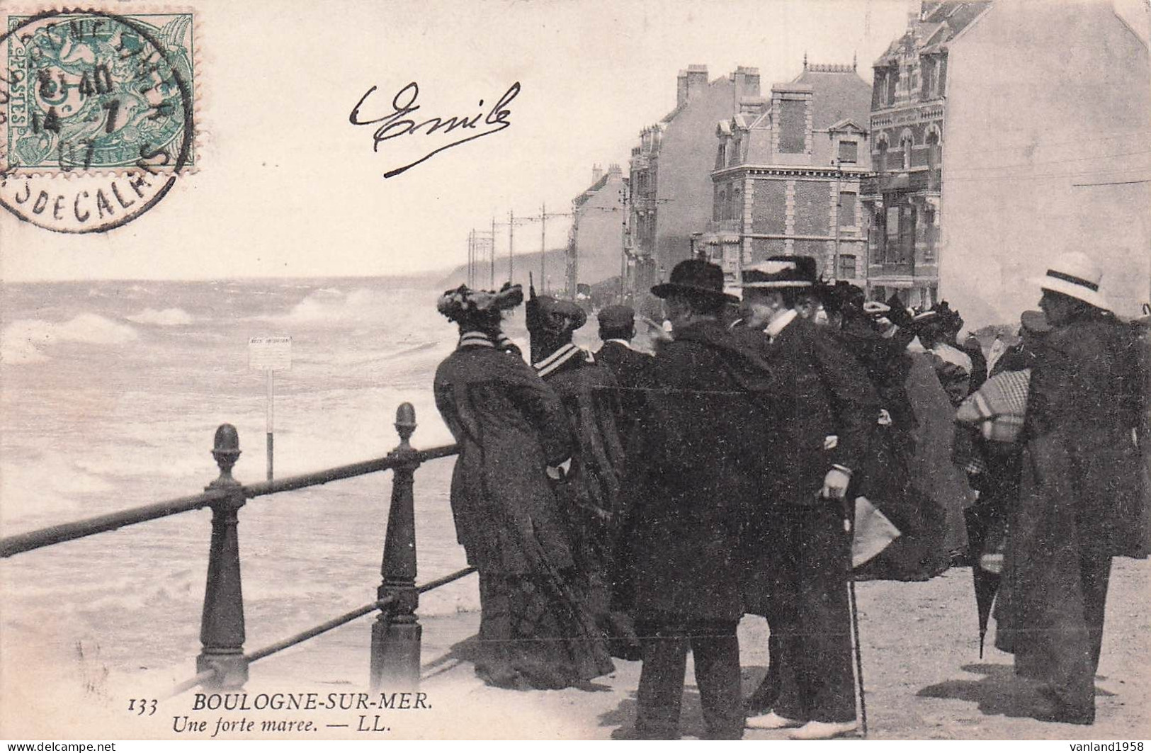 BOULOGNE Sur MER-une Forte Marée - Boulogne Sur Mer