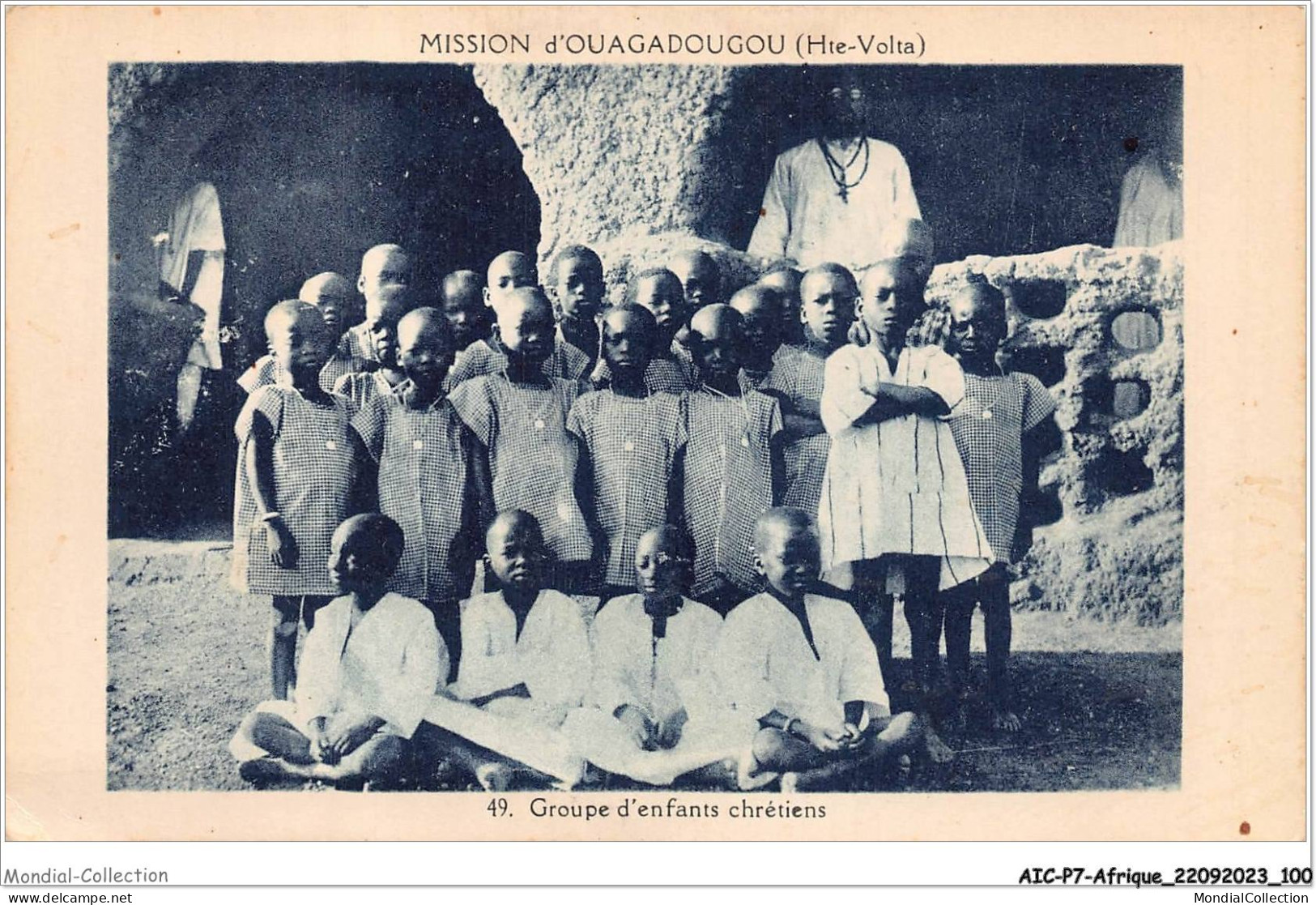 AICP7-AFRIQUE-0788 - MISSION D'OUAGADOUGOU - Groupe D'enfants Chrétiens - Burkina Faso