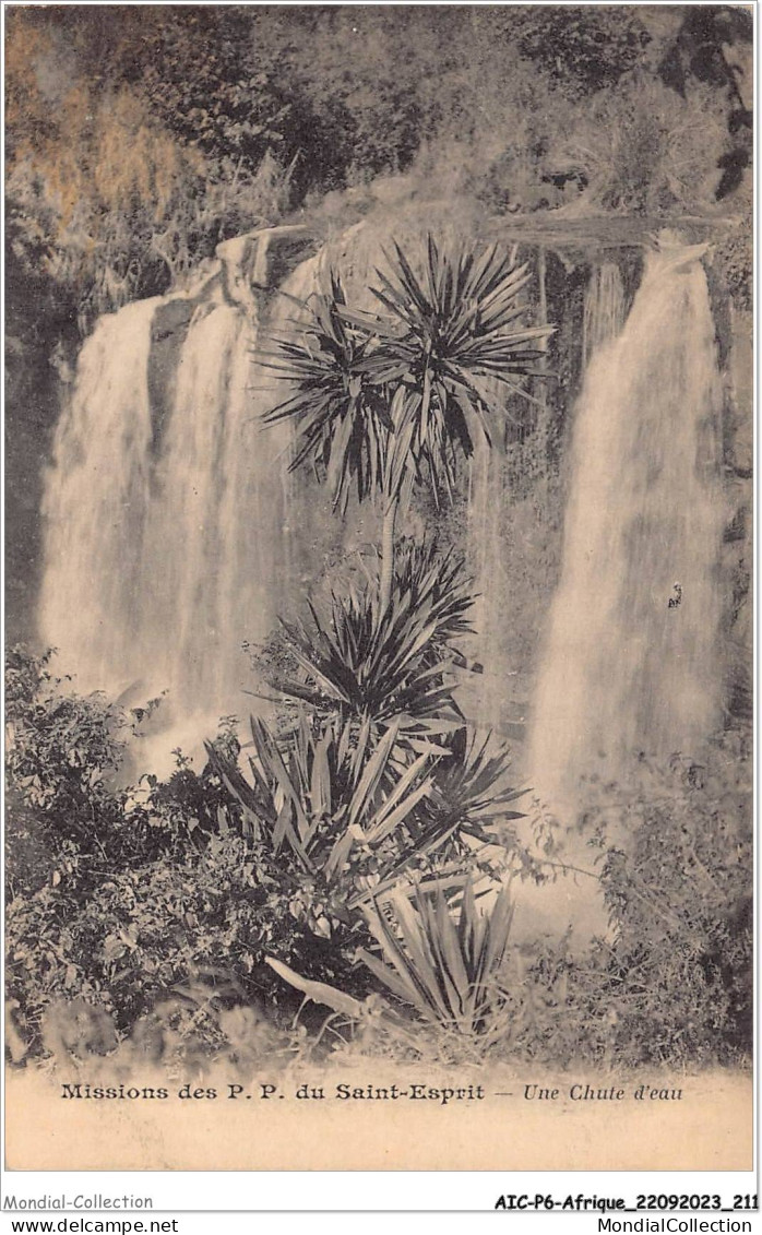 AICP6-AFRIQUE-0723 - MISSIONS DES P P DU SAINT-ESPRIT - Une Chute D'eau - Non Classificati