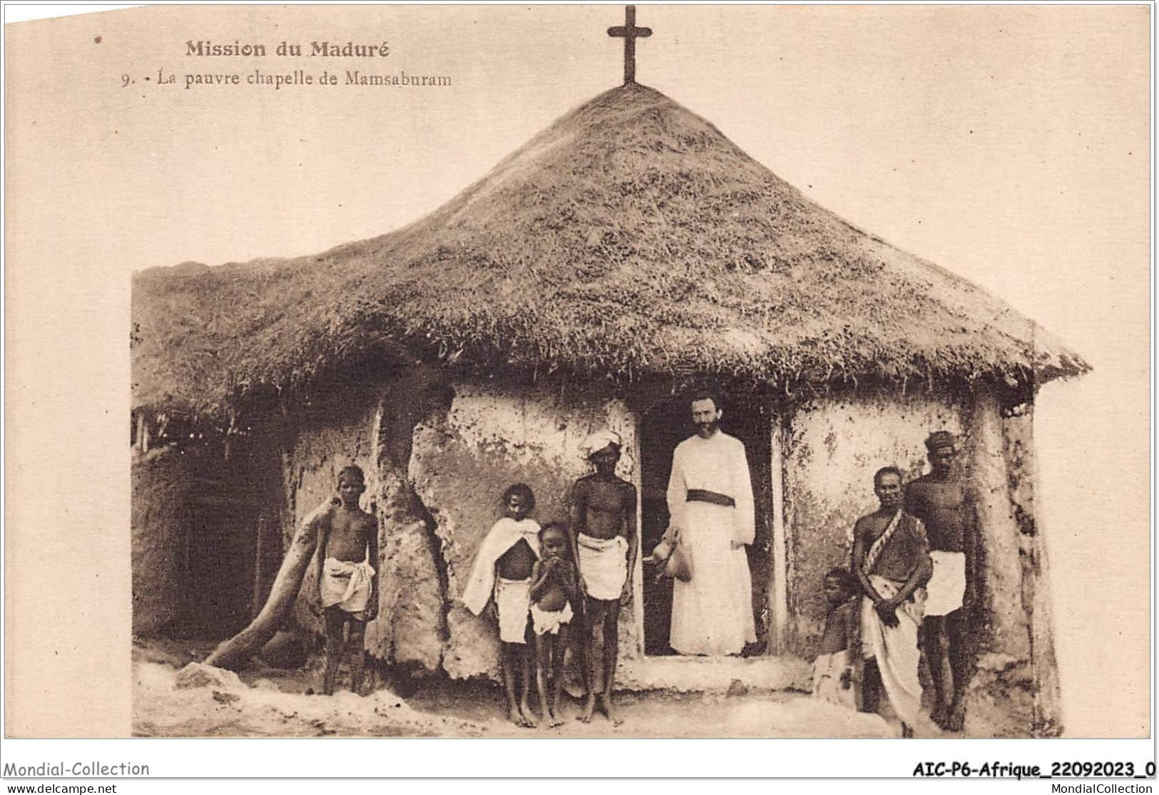 AICP6-AFRIQUE-0618 - MISSIONS DU MADURE - La Pauvre Chapelle De Mamsaburam - Non Classés