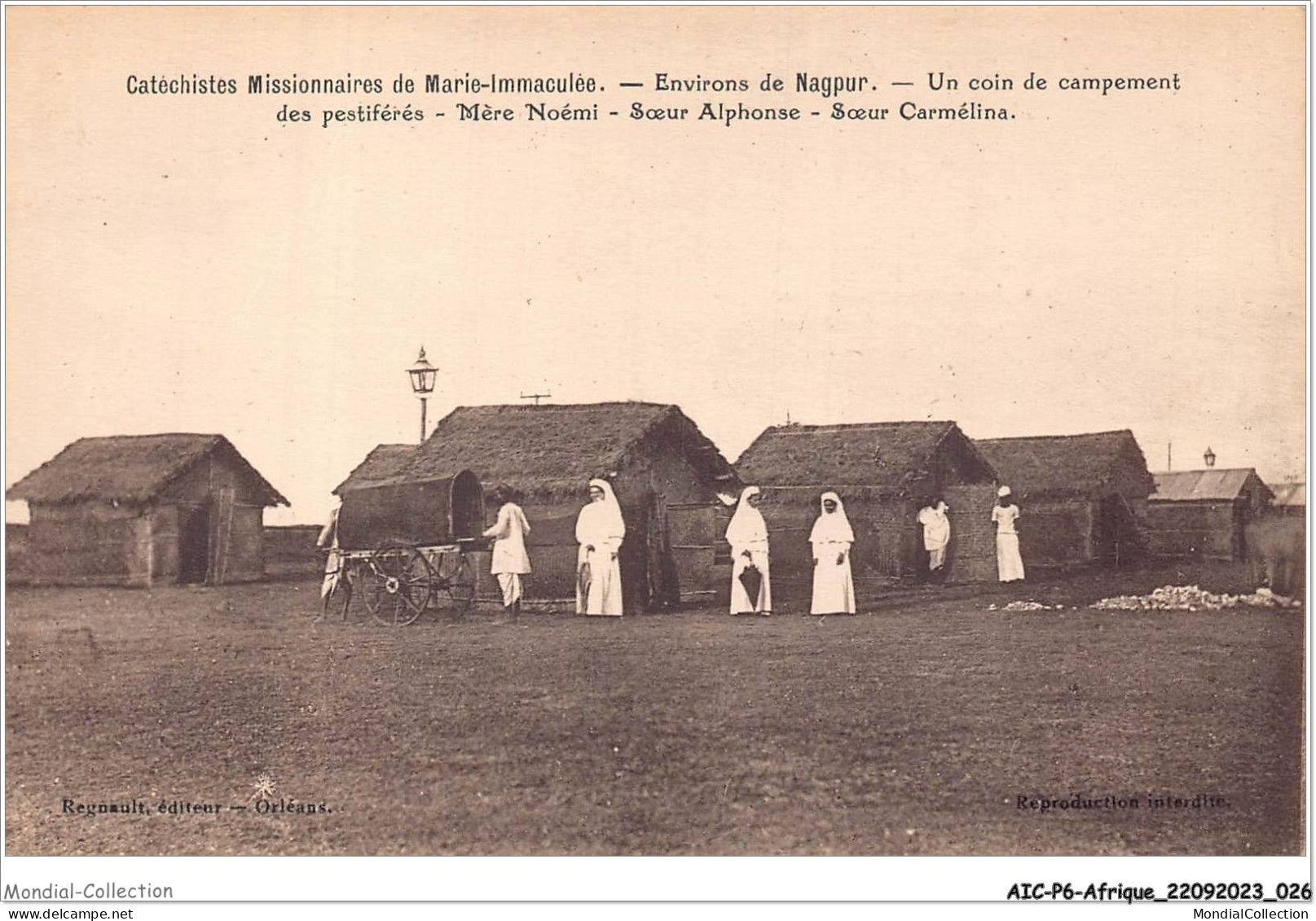 AICP6-AFRIQUE-0631 - CATECHISTES MISSIONNAIRES DE MARIE-IMMACULEE - ENVIRONS DE NAGPUR - Un Coin De Campement - Non Classificati