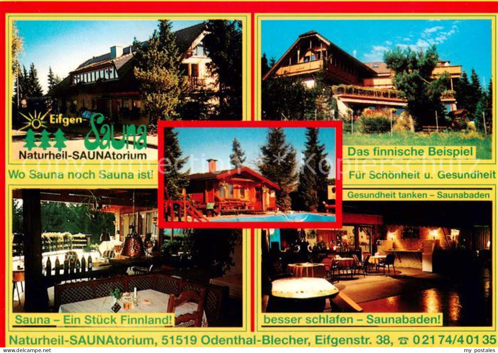 73791314 Odenthal Naturheil Saunatorium Saunabaden Finnische Sauna Pool Odenthal - Altri & Non Classificati