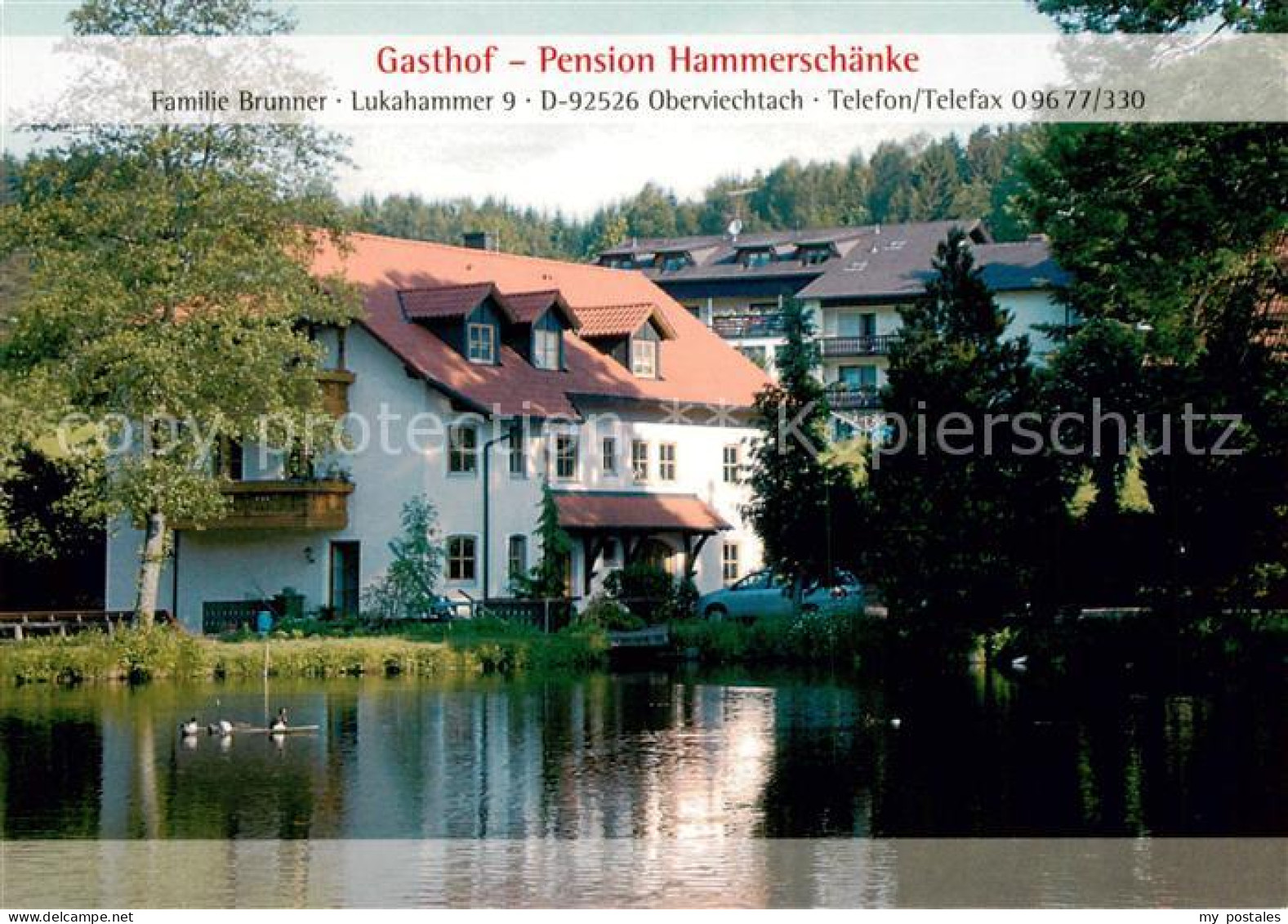 73791313 Oberviechtach Gasthof Pension Hammerschaenke Oberviechtach - Otros & Sin Clasificación