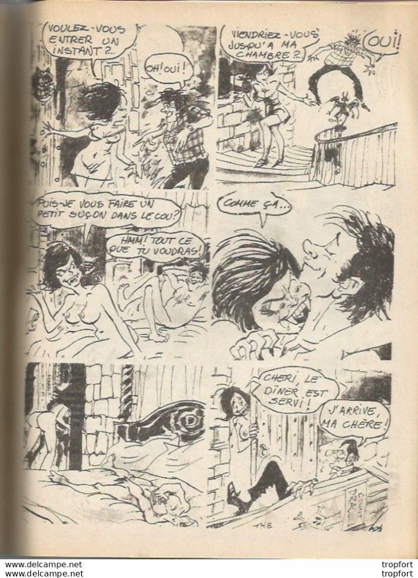 old newspaper BD drawing humor sex designer revue LE RIRE 1978 Humour SEXE SALE VOYEUR Patinage RADIGUET
