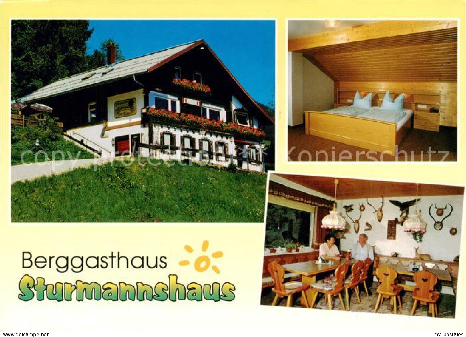 73791300 Obermaiselstein Berggasthaus Sturmannshaus Zimmer Gaststube Obermaisels - Otros & Sin Clasificación
