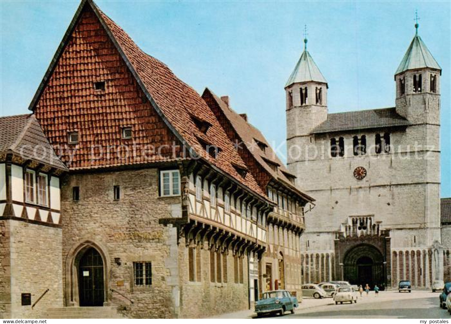 73791273 Bad Gandersheim Marktplatz Mit Stiftskirche Bad Gandersheim - Bad Gandersheim