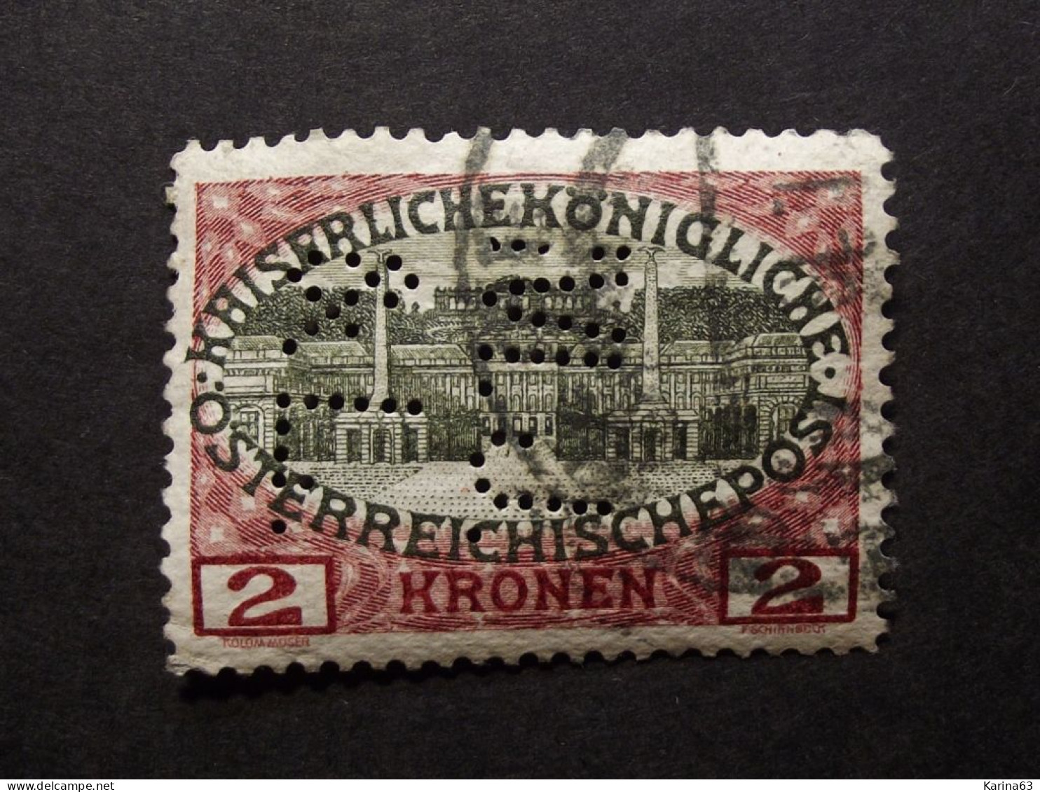 Österreich - Autriche - Oostenrijk - Perfin - Perforé - Lochung  - M.J. / & L.  - Cancelled - Usati