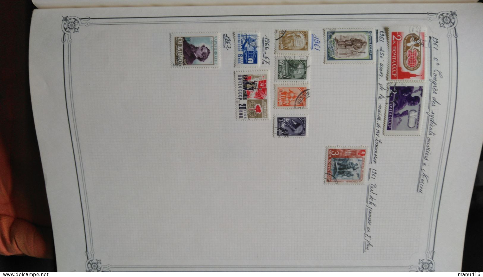 Joli lot de + 110 Timbres de Russie Très anciens (de 1864 à 1967) cote + 120 euros, port offert.