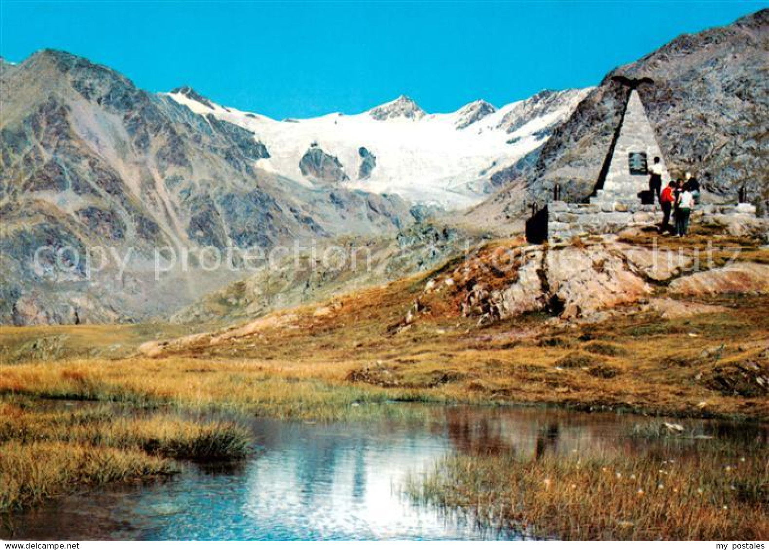 73791252 Passo Del Gavia 2652m Dello Stelvio Stilfserjochpass IT Monument Ai Cad - Otros & Sin Clasificación