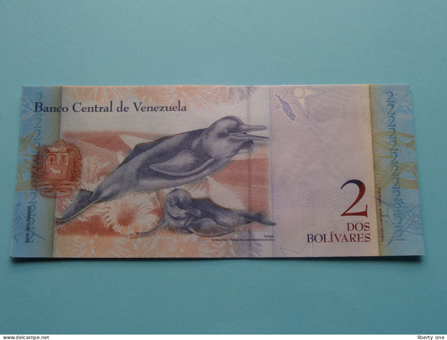 2 - Dos Bolivares 31 De Enero 2012 > Republica Bolivariana De Venezuela ( For Grade, Please See Photo ) ! - Venezuela