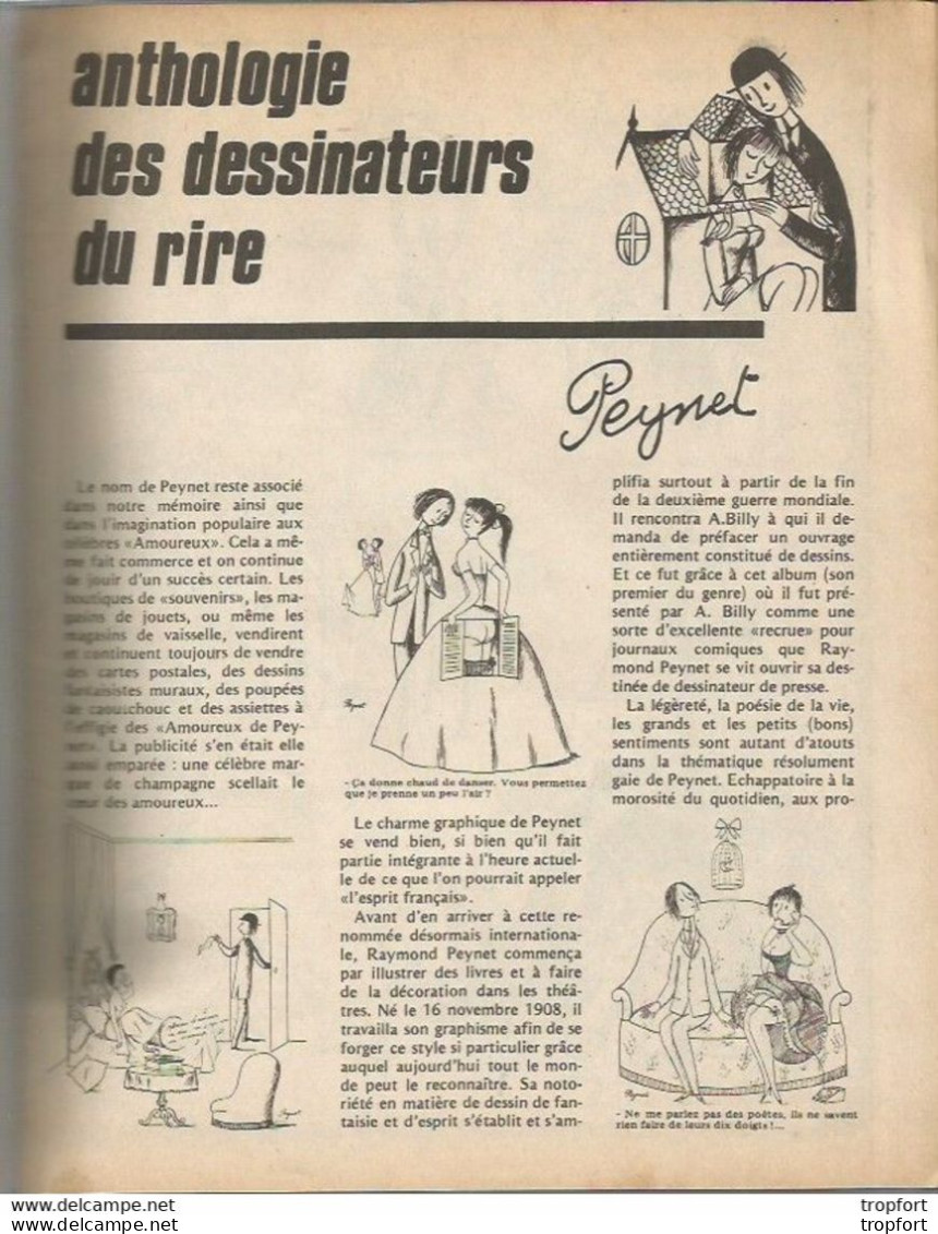 Old Newspaper BD Drawing Humor Sex Designer Revue LE RIRE 1978 Humour / PEYNET / La Fête Des VENDANGES - 1950 - Oggi