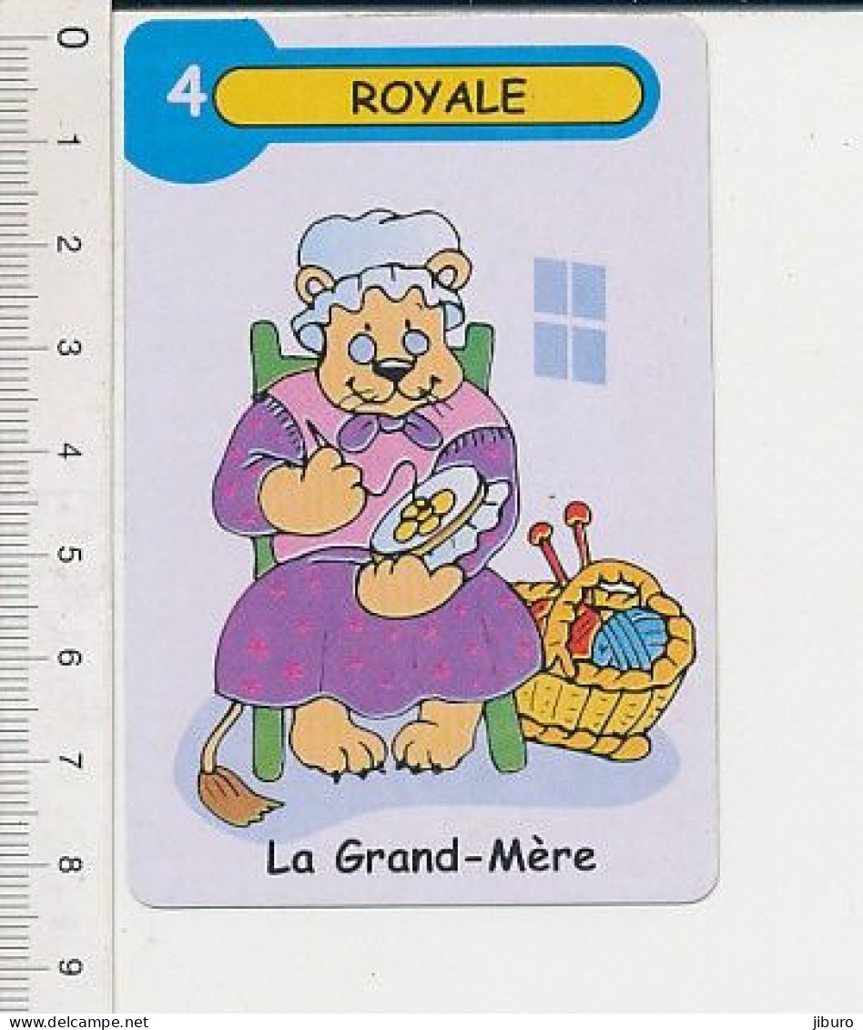 Humour Tricot Grand-mère à L'ouvrage Broderie IM 169/6 - Altri & Non Classificati