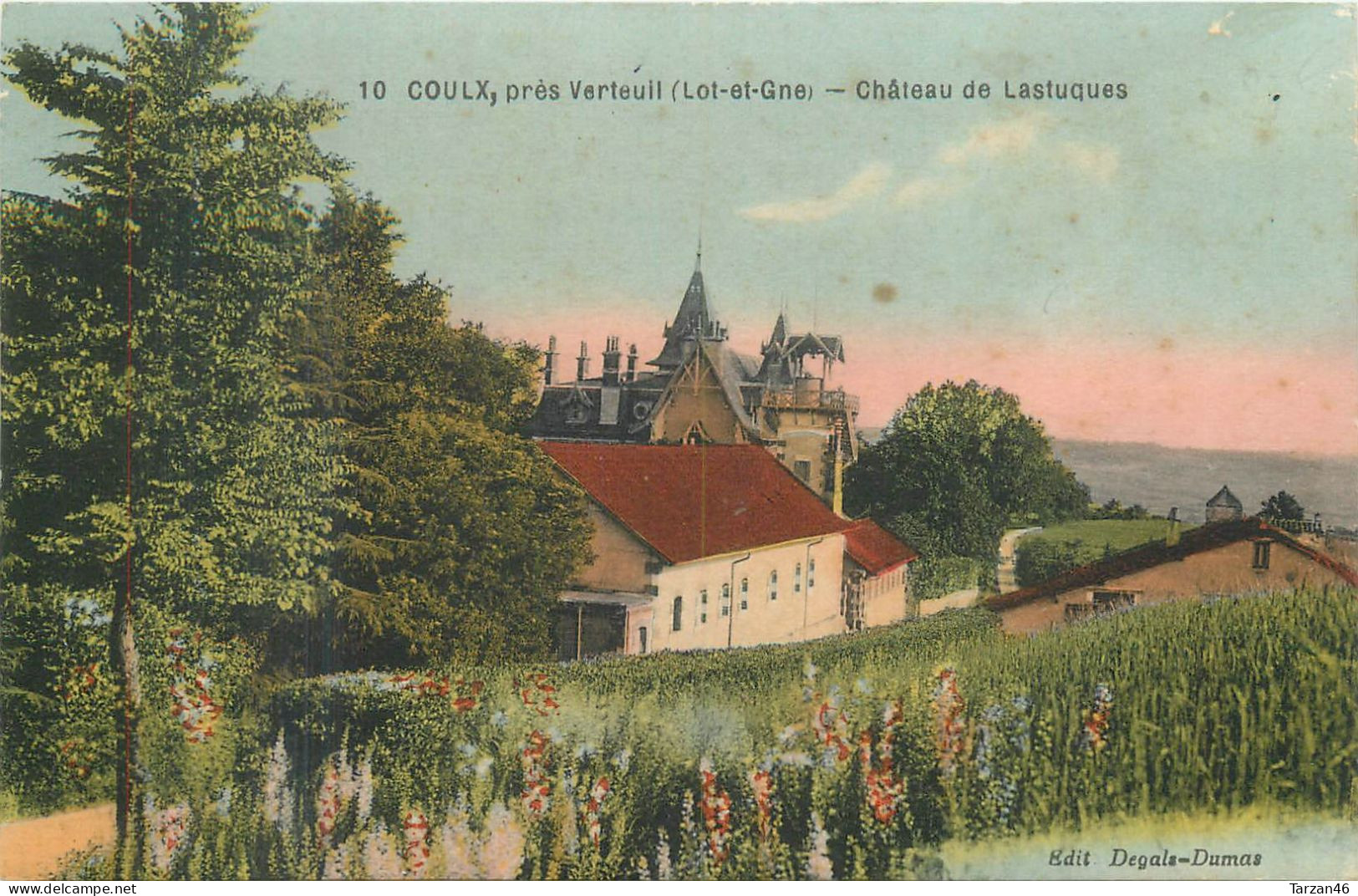 27.04.2024 - B - 10. COULX Près VERTEUIL Château De Lastuques - Andere & Zonder Classificatie