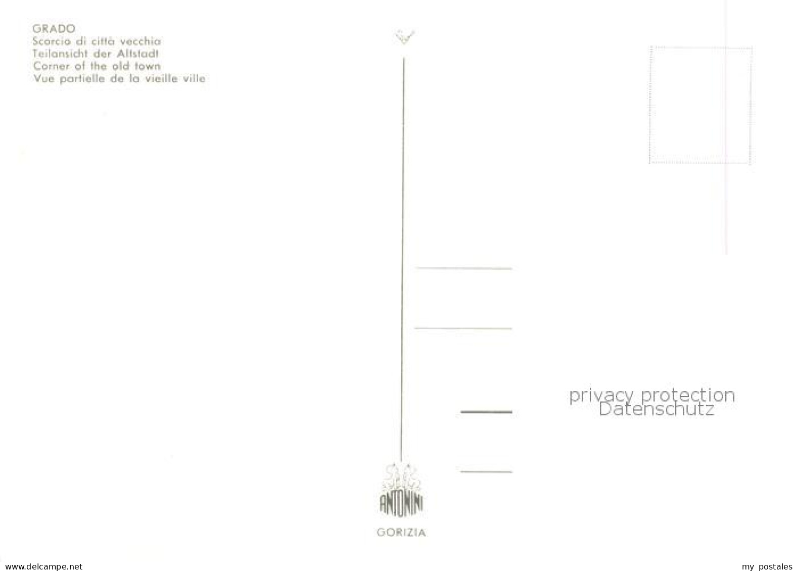 73791214 Grado Gorizia IT Scorcio Di Cittá Vecchia Altstadt  - Otros & Sin Clasificación