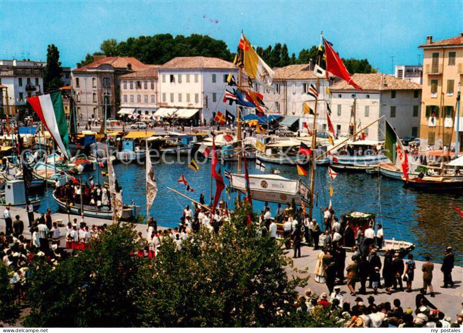 73791210 Grado Gorizia IT Processione Votiva Del Perdon Di Barbana  - Otros & Sin Clasificación