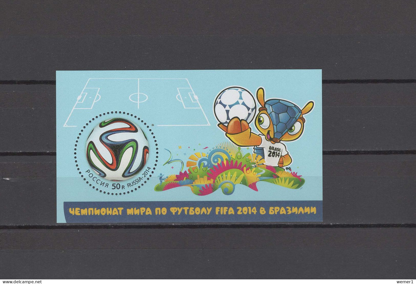 Russia 2014 Football Soccer World Cup S/s MNH - 2014 – Brasilien