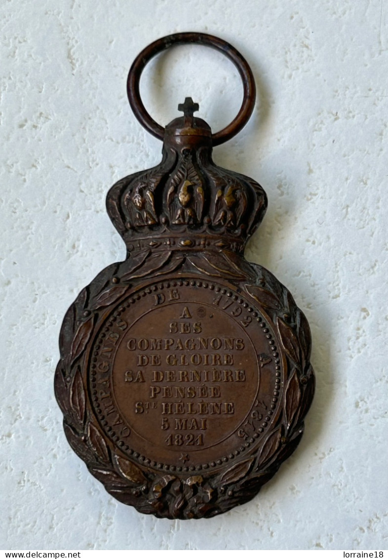 Médaille De Sainte Hélène Sans Ruban - Antes De 1871