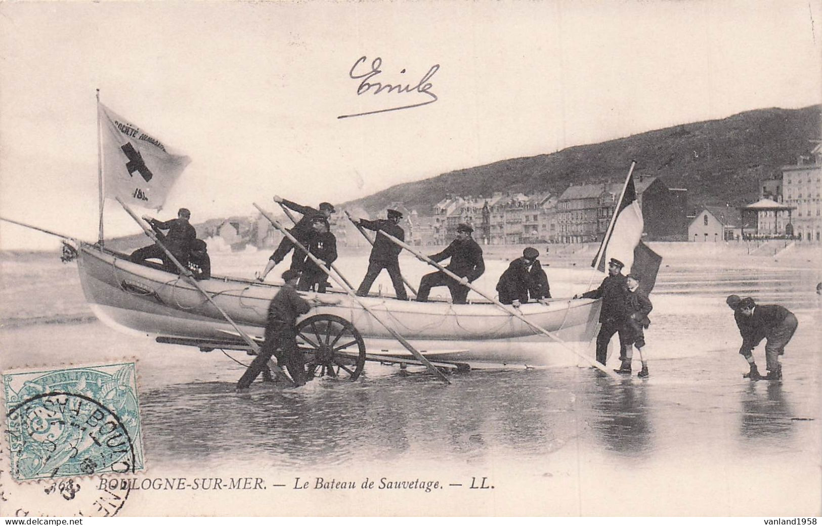 BOULOGNE Sur MER-le Bateau De Sauvetage - Boulogne Sur Mer