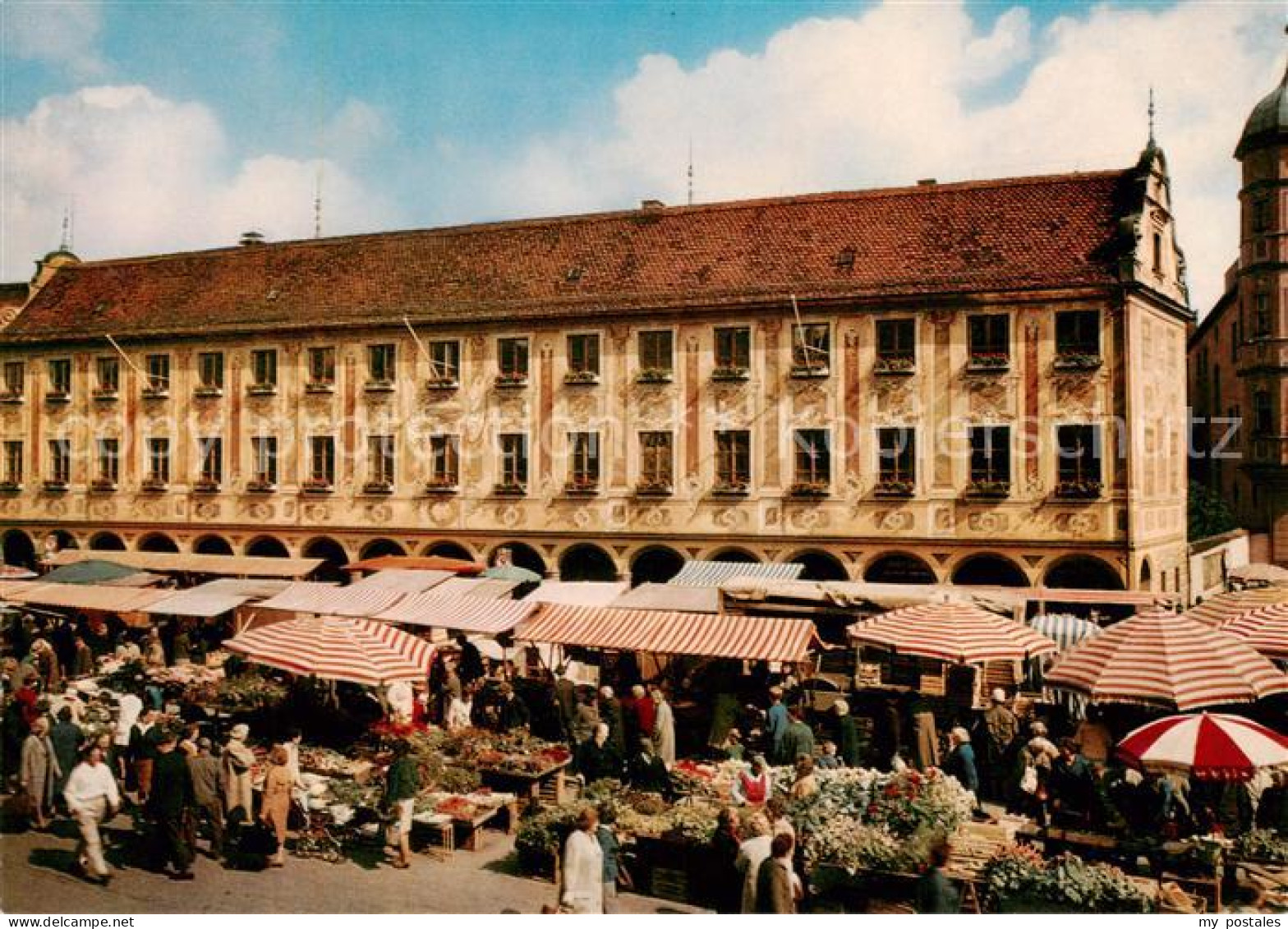 73791185 Memmingen Marktplatz Markttag Memmingen - Memmingen