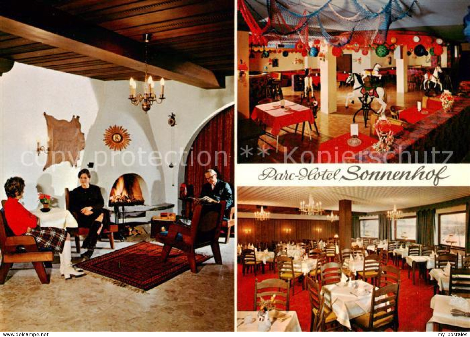 73791178 St Johann Tirol Parc Hotel Sonnenhof Restaurant Kaminecke St Johann Tir - Andere & Zonder Classificatie
