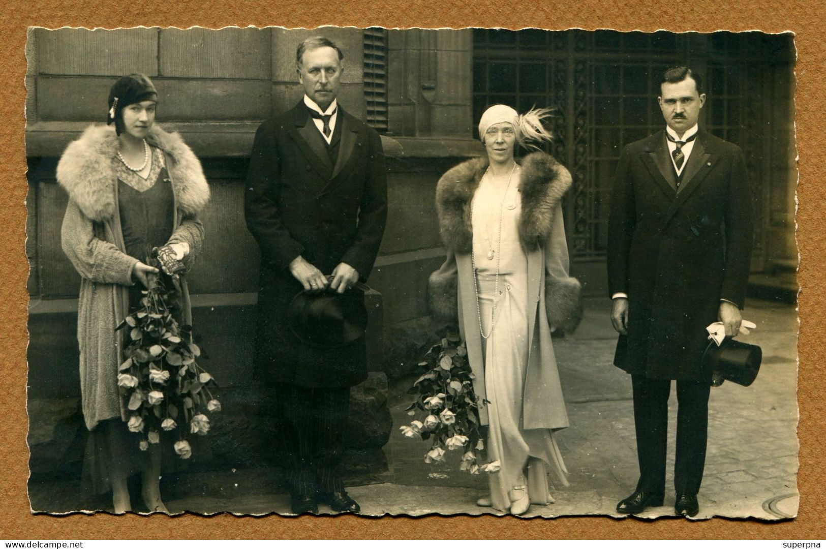 LUXEMBOURG : " VISITE DU ROI ET DE LA REINE DE BELGIQUE "  1930 - Familia Real