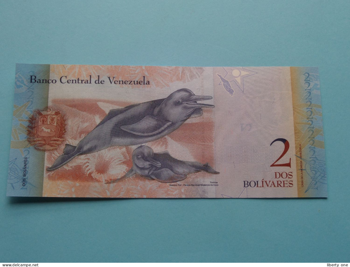 2 - Dos Bolivares 29 De Octobre De 2013 > Republica Bolivariana De Venezuela ( For Grade, Please See Photo ) ! - Venezuela