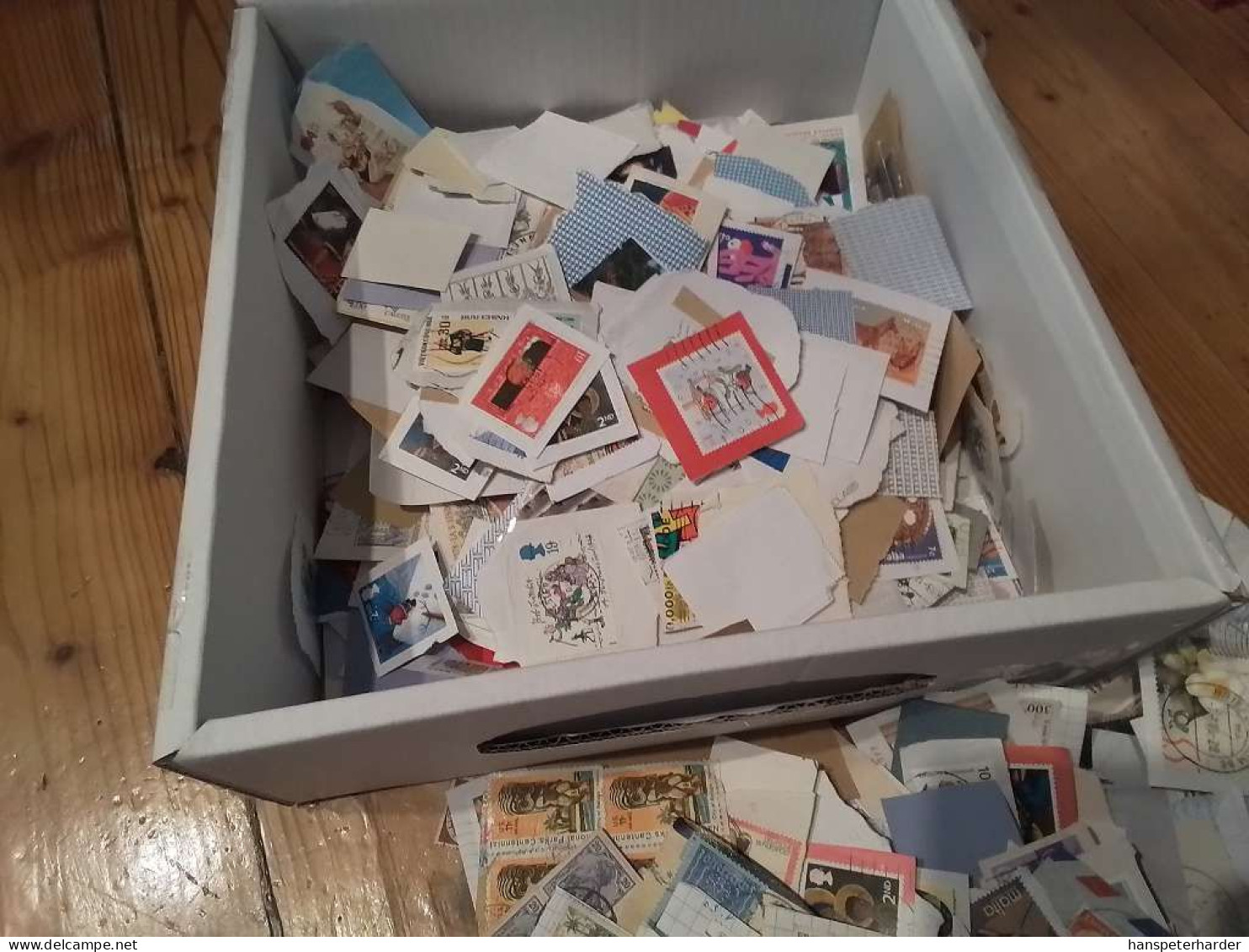 Konvolut Aus Nachlass 1000te Briefmarken 1,5 Kg (2) - Kilowaar (min. 1000 Zegels)