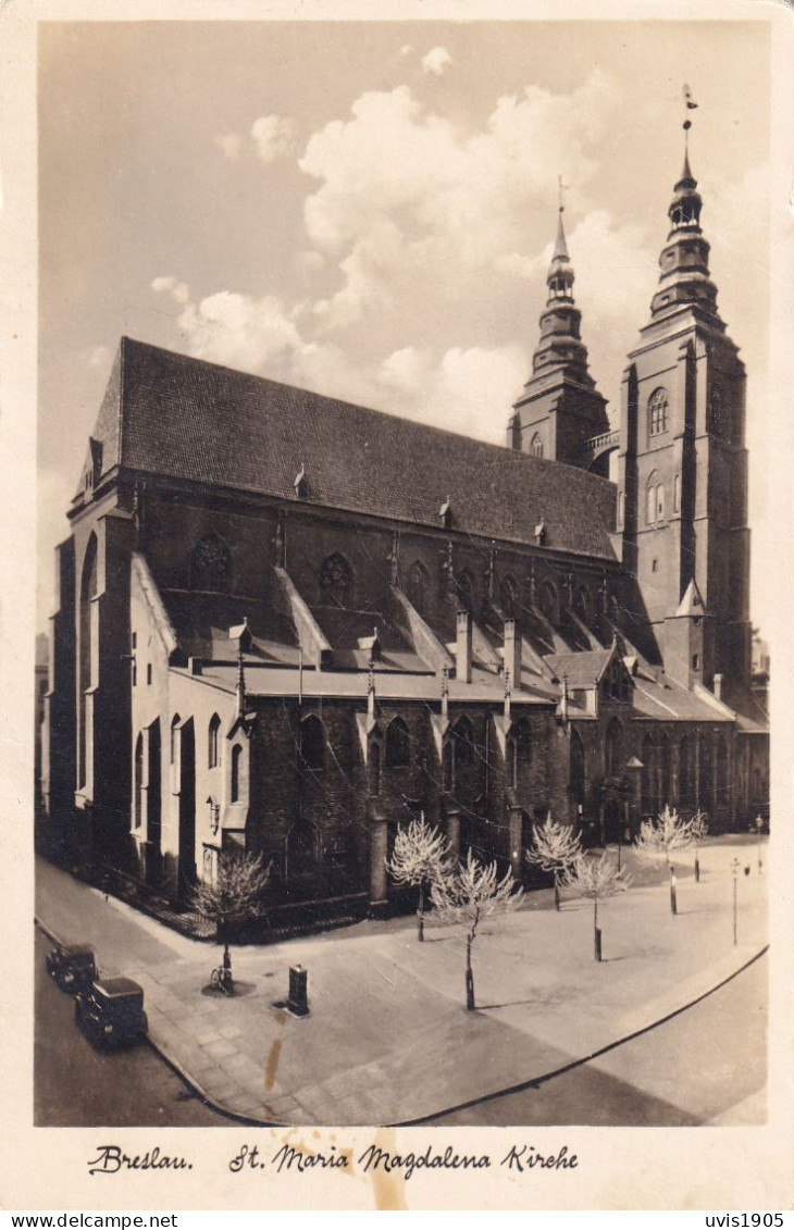 Breslau.Maria-Magdalena Kirche. - Pologne