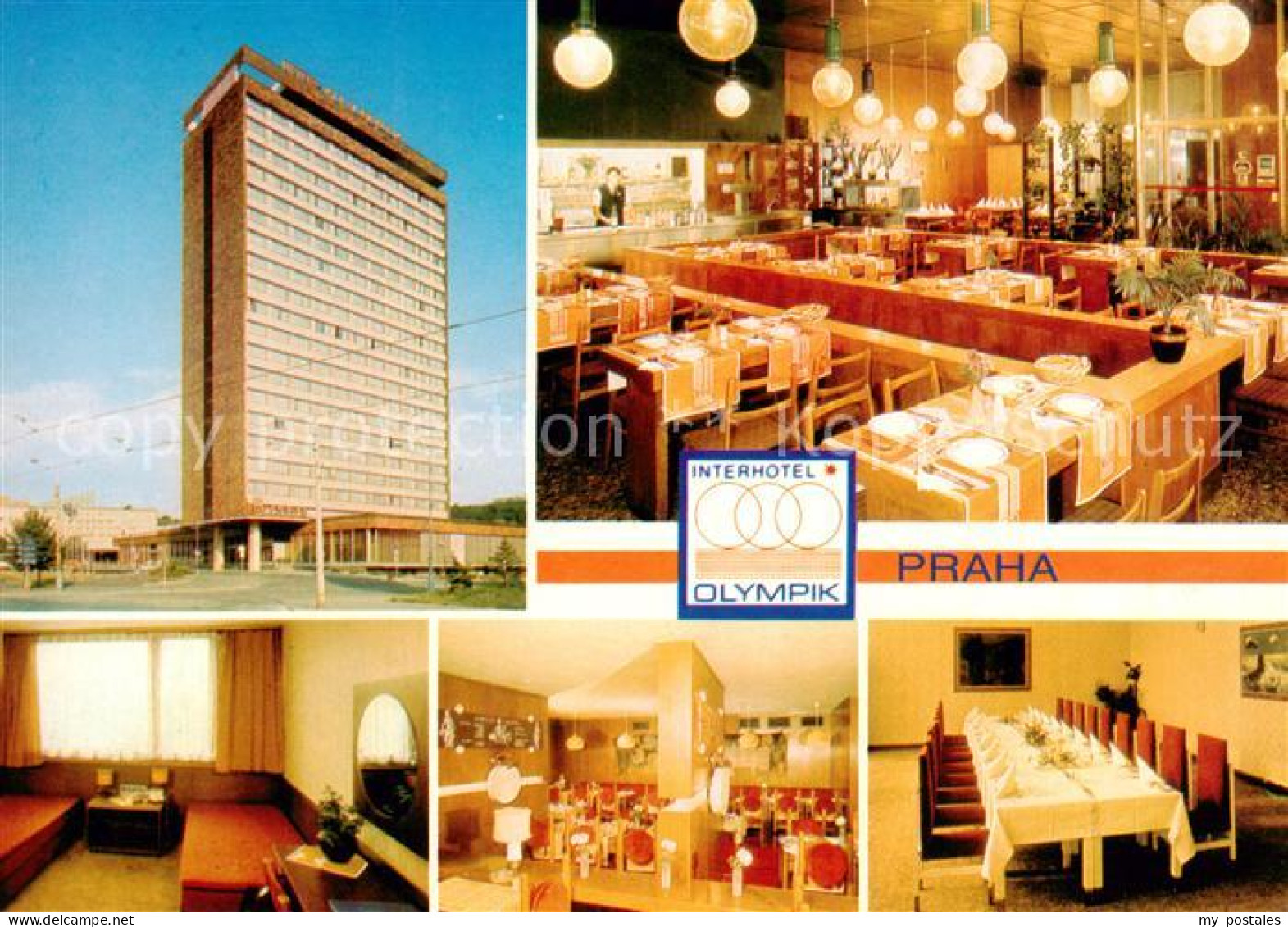 73791150 Praha Prahy Prague Interhotel Olympik Restaurant Praha Prahy Prague - Czech Republic