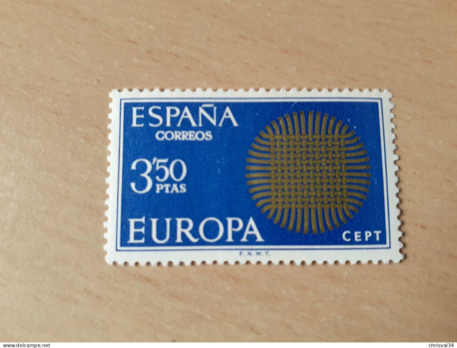 TIMBRE   ESPAGNE    ANNÉE  1970      N  1622   COTE  0,30  EUROS   NEUF   LUXE** - Neufs