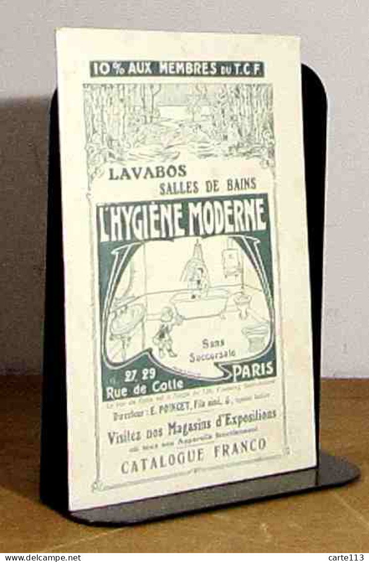 POINCET  E. - CATALOGUE HYGIENE MODERNE - LAVABOS - SALLES DE BAINS - 1901-1940