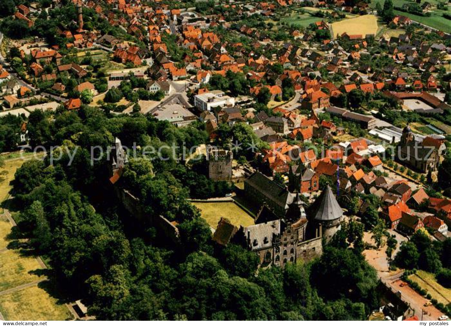 73791139 Bad Bentheim Stadtbild Mit Burg Bad Bentheim - Bad Bentheim