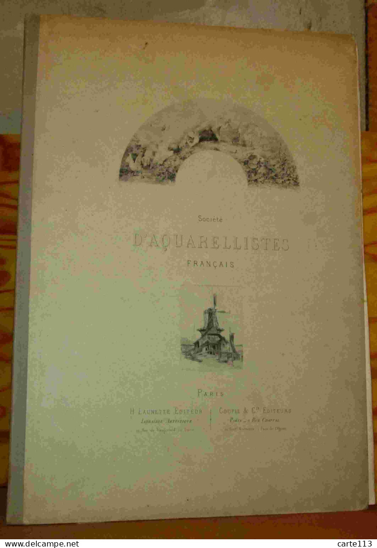 COLLECTIF   - SOCIETE DES AQUARELLISTES - VOLUME 3 - 1801-1900