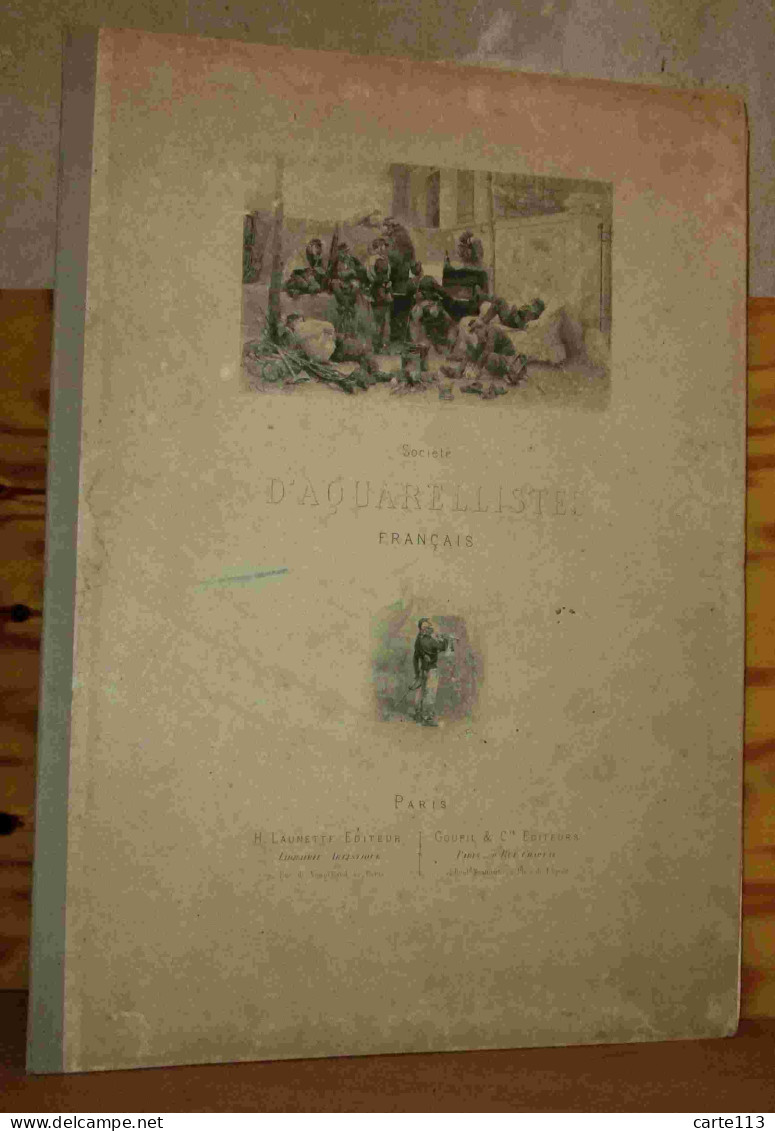 COLLECTIF   - SOCIETE DES AQUARELLISTES - VOLUME 2 - 1801-1900