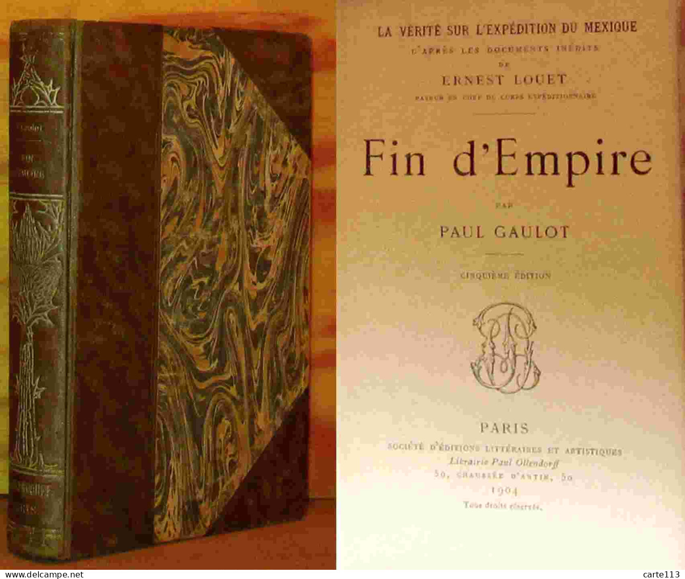 GAULOT Paul - FIN D' EMPIRE - 1901-1940