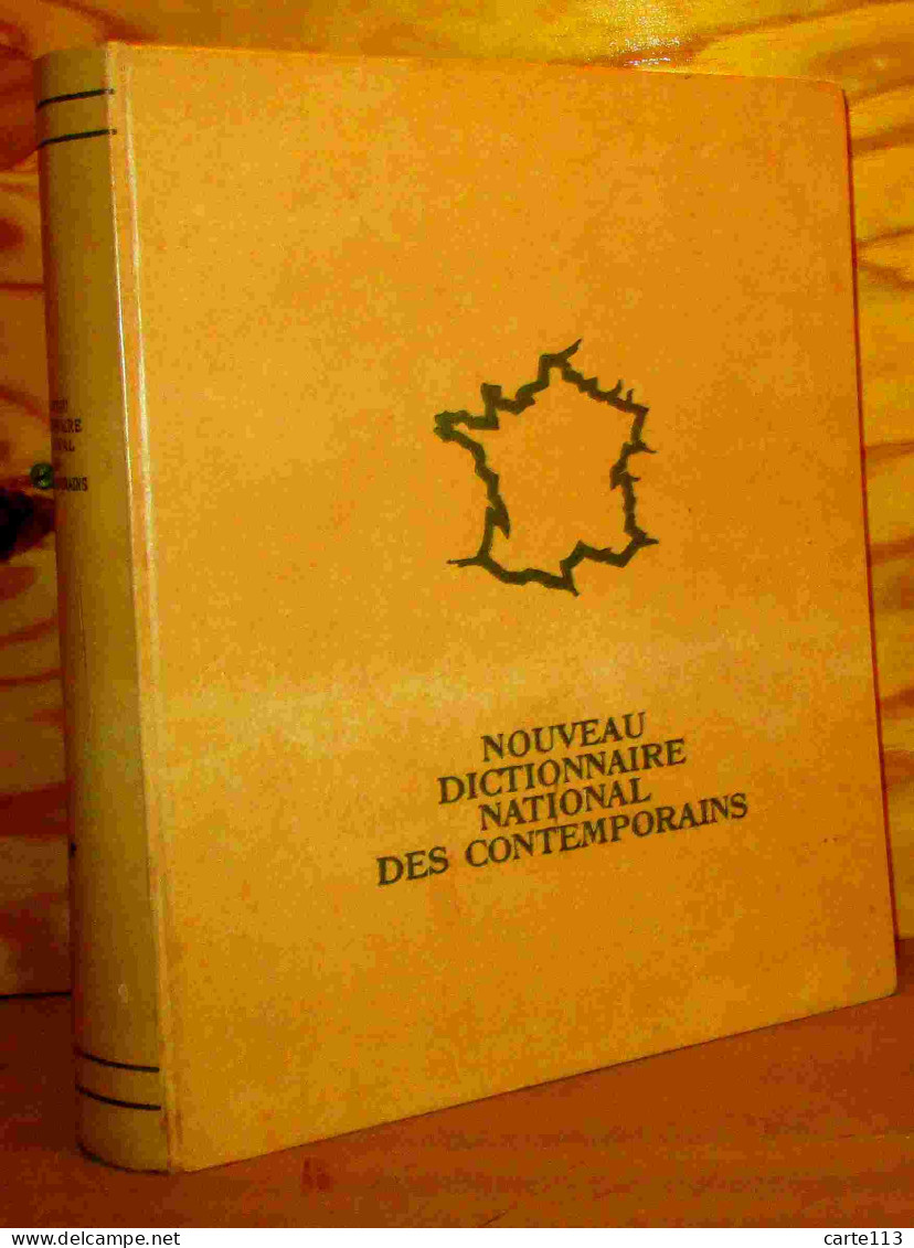 COLLECTIF  - NOUVEAU DICTIONNAIRE NATIONAL DES CONTEMPORAINS - 1961-1962 - Other & Unclassified