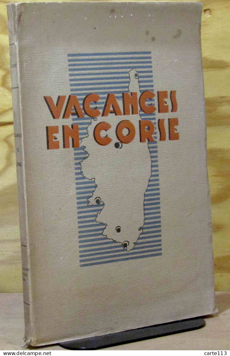 LANORE Jean - VACANCES EN CORSE - 1901-1940