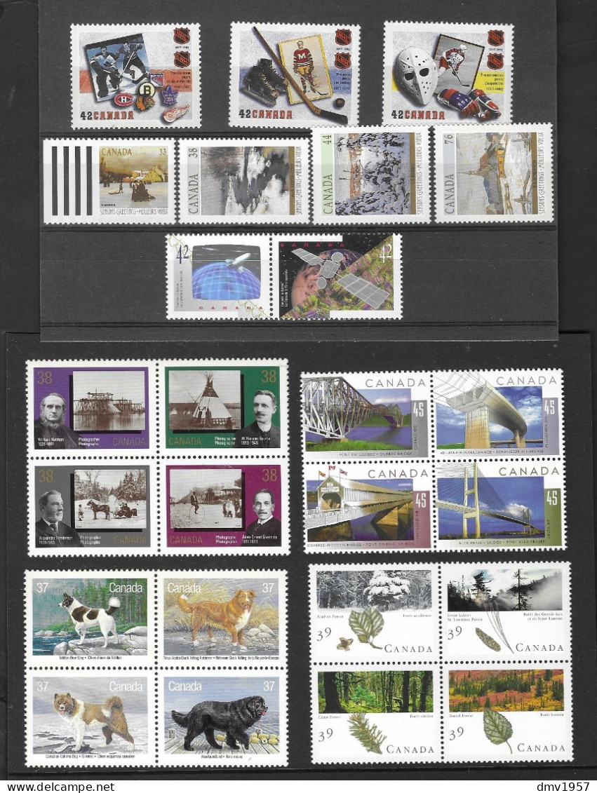 Canada MNH Selection Cat £30+ (See Below For Details) - Ongebruikt