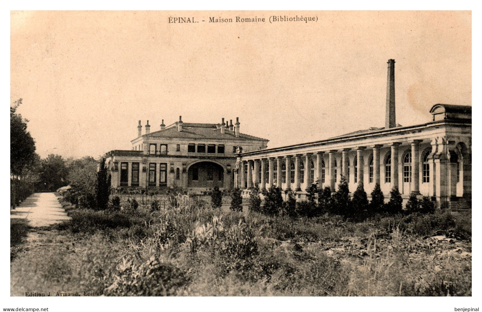 Epinal -  Maison Romaine (Bibliothèque) - Epinal