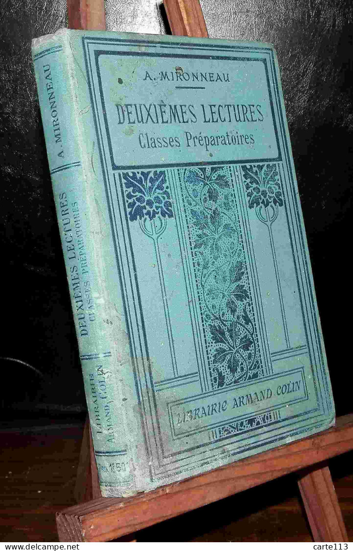 MIRONNEAU Adolphe - DEUXIEMES LECTURES - 1901-1940