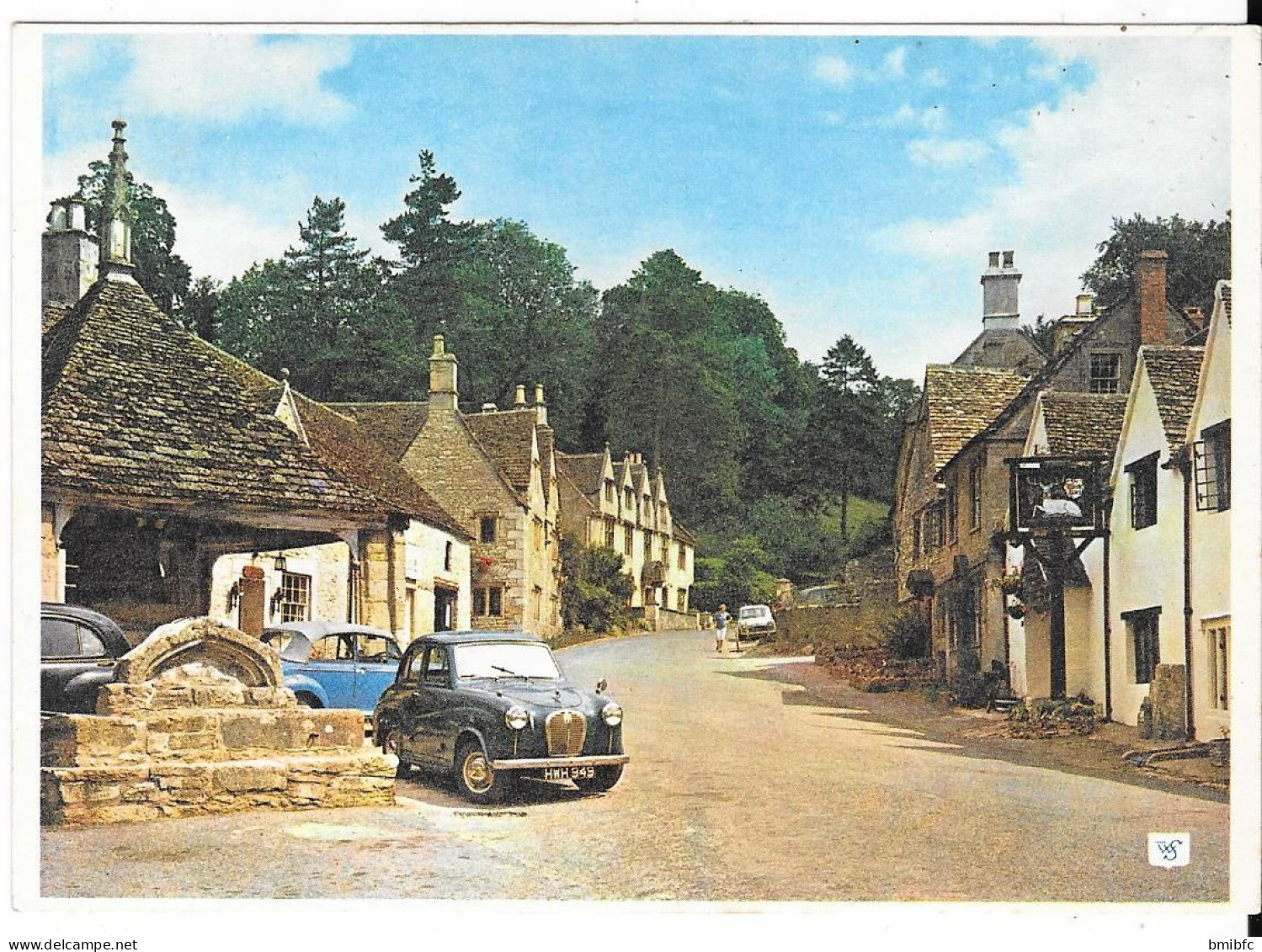 CASTLE COMBE, WILTSHIRE, THE SQUARE AND MARKETN CROSS - Altri & Non Classificati