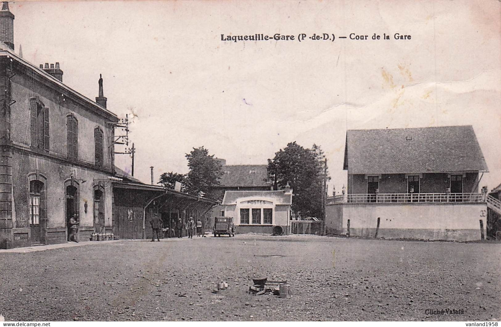 LAQUEUILLE-GARE-cour De La Ferme (état) - Other & Unclassified