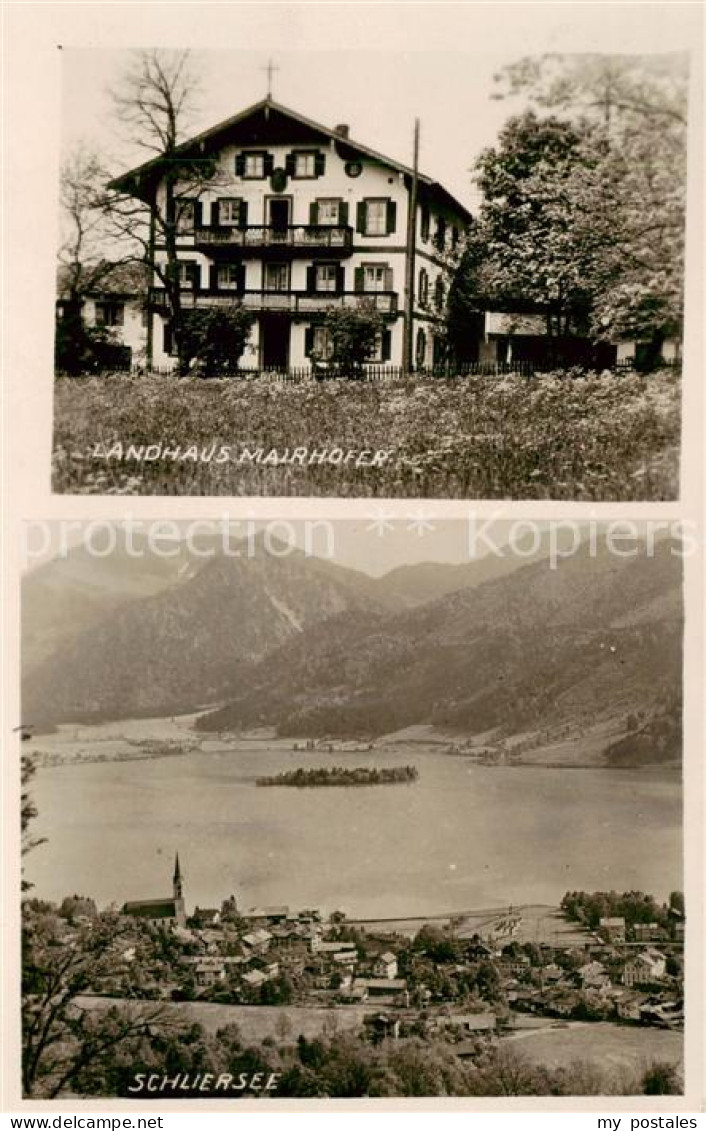 73791039 Schliersee Gesamtansicht-Panorama U. Landhaus Mairhofer Schliersee - Schliersee