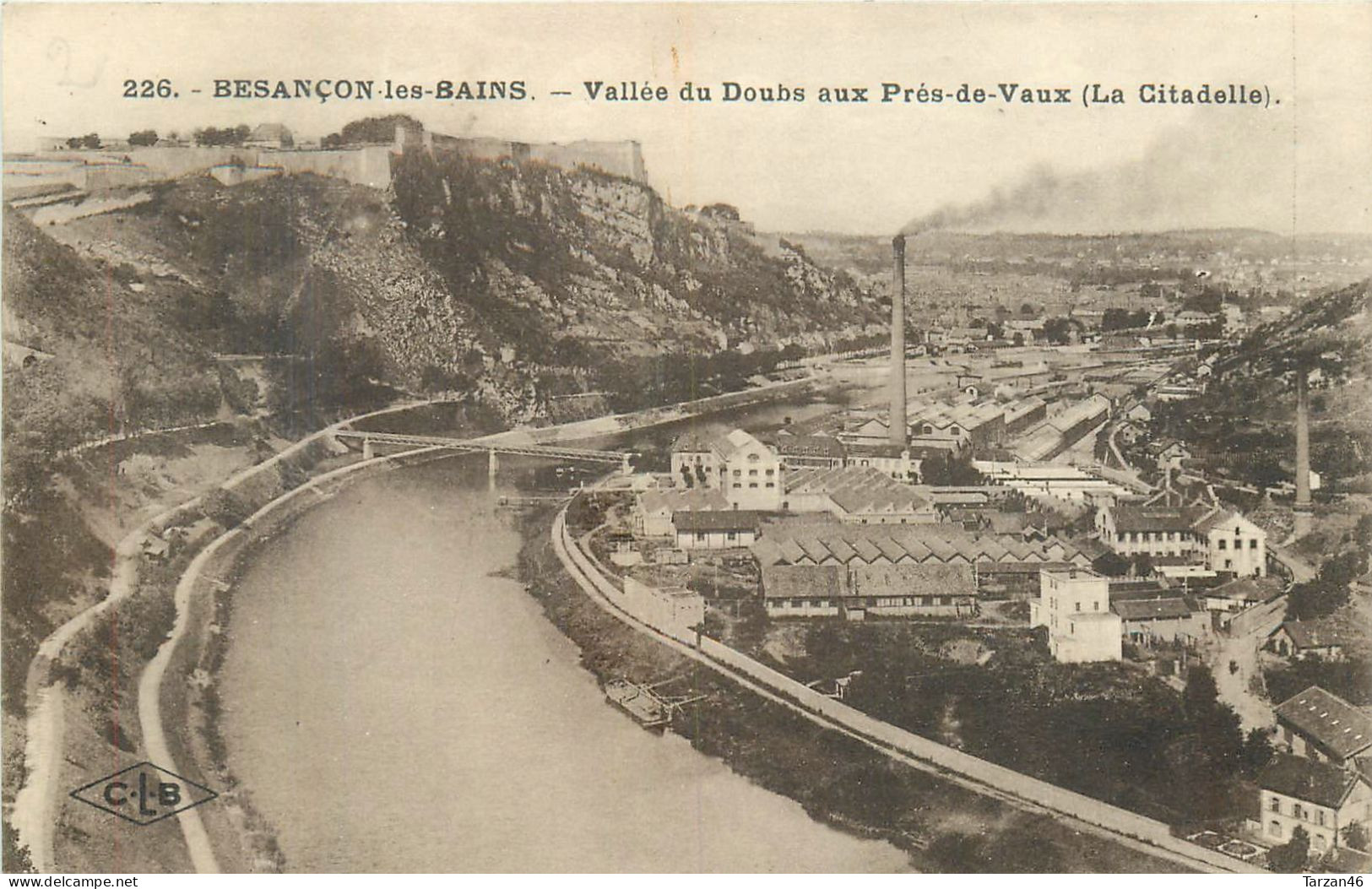 27.04.2024 - C - 226. NESANCON LES BAINS Vallée Du Doubs Aux Prés De Vaux (la Citadelle) - Besancon