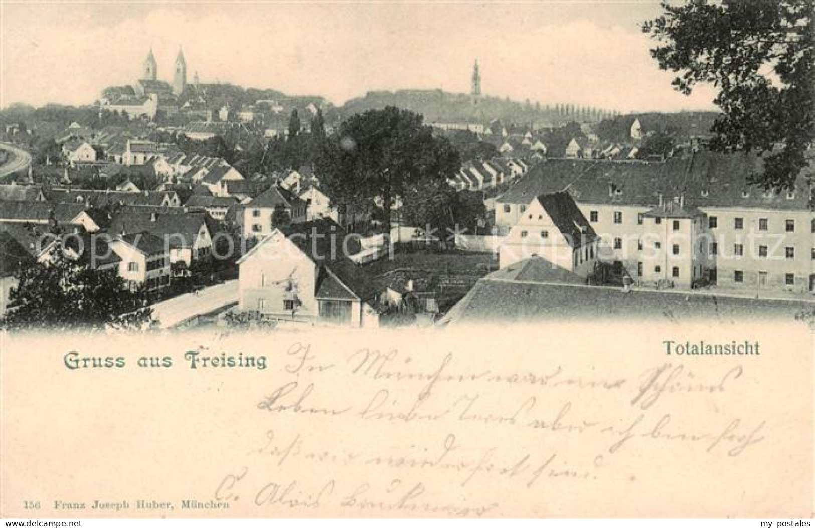 73791030 Freising Oberbayern Totalansicht Freising Oberbayern - Freising