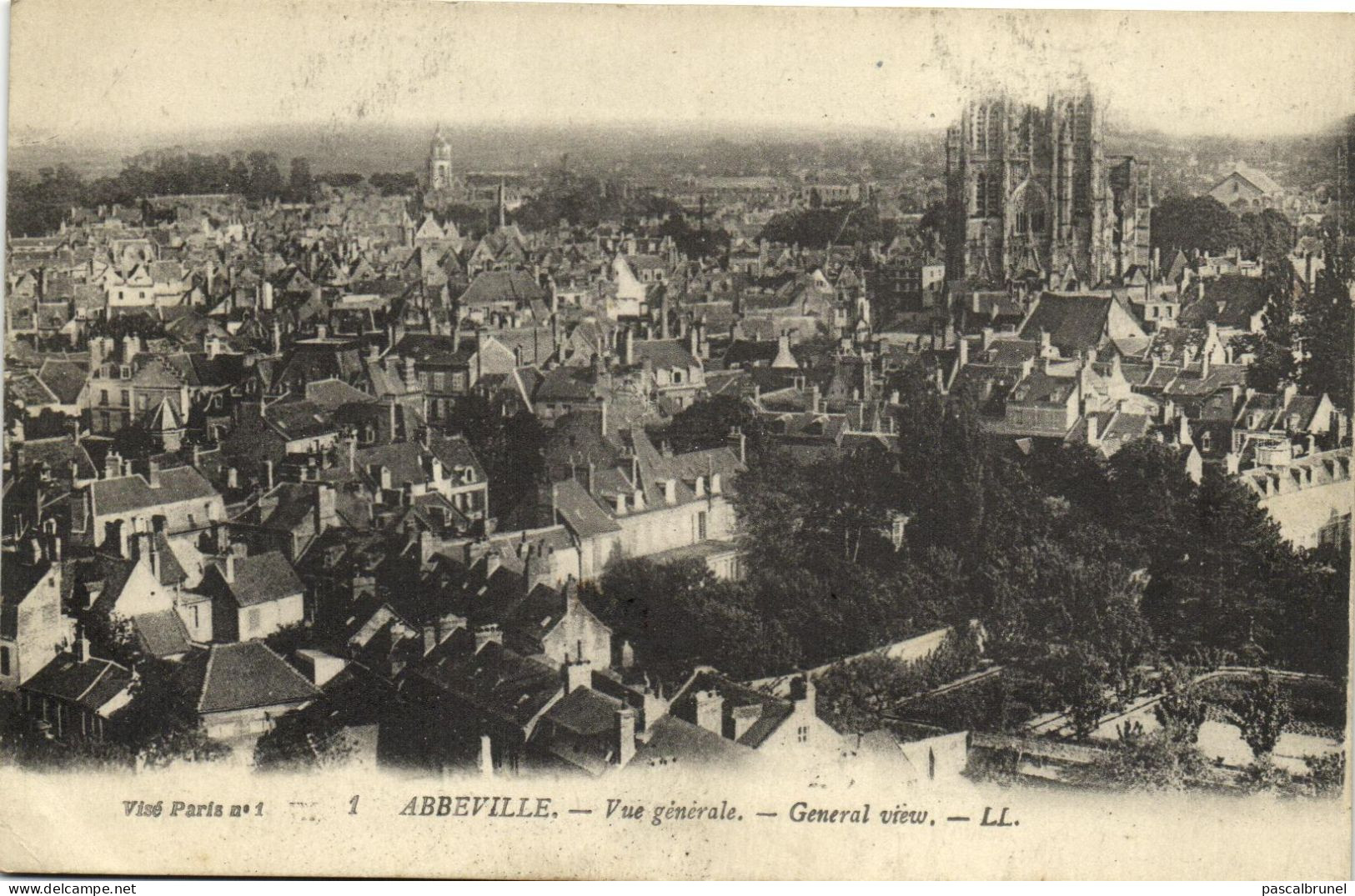 ABBEVILLE - VUE GENERALE - Abbeville