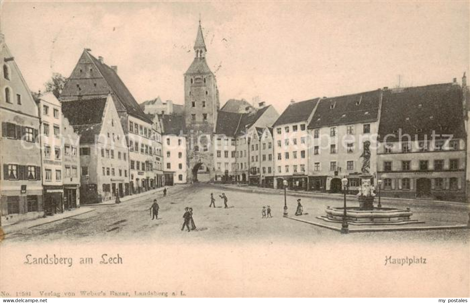 73791009 Landsberg Lech Hauptplatz Landsberg Lech - Landsberg