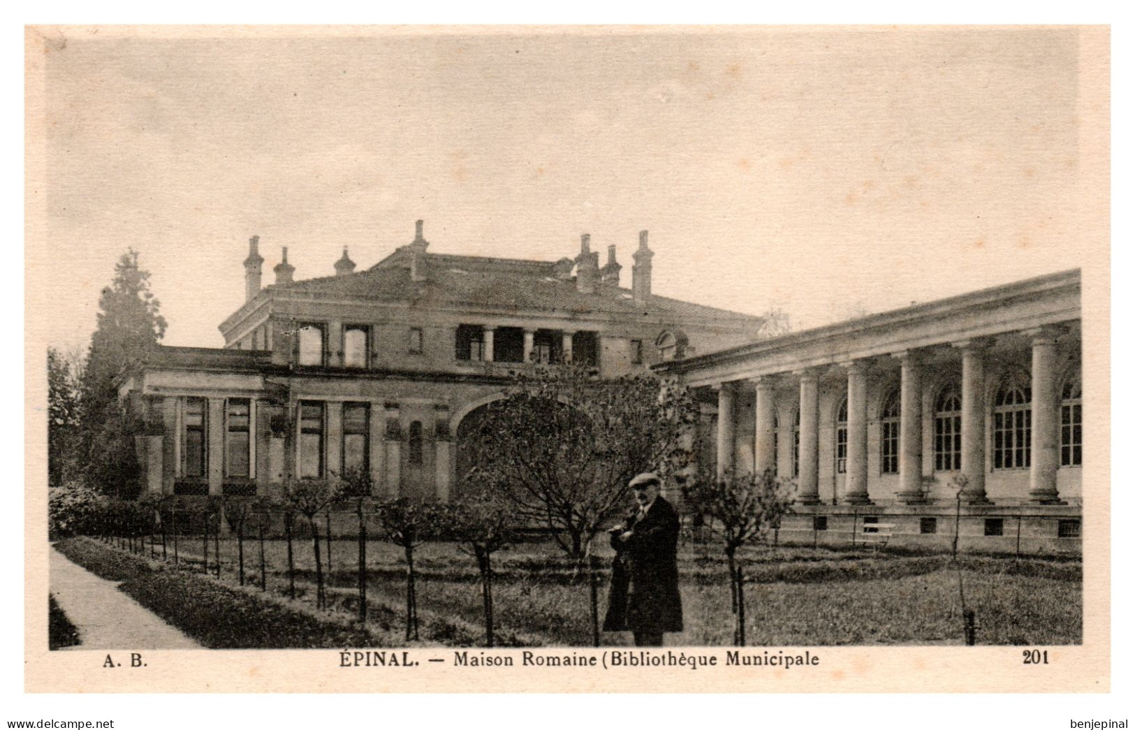 Epinal -  Maison Romaine (Bibliothèque Municipale) - Epinal